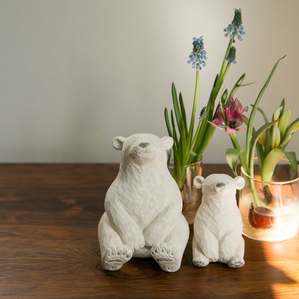 鈴木彫刻所/シロクマ 大 -笑顔をくれるシロクマ - スタイルストア