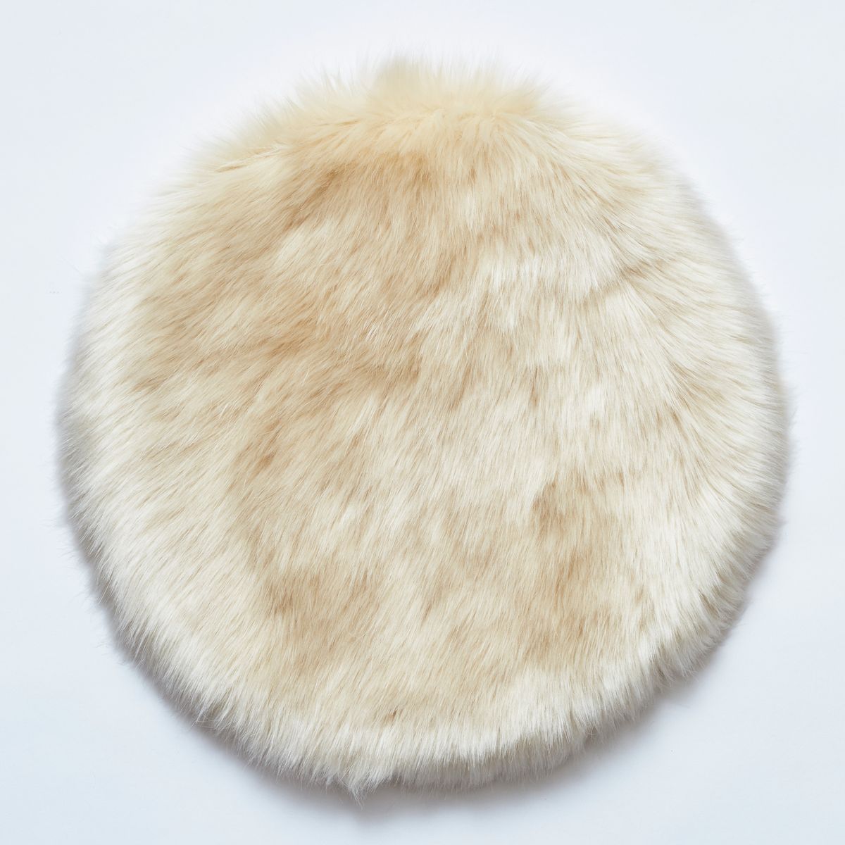 fabrico/チェアパッド super fox ivory