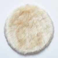 fabrico/チェアパッド super fox ivory