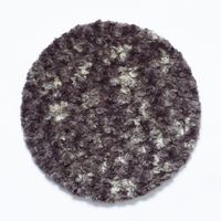 fabrico/チェアパッド Curly sheep gray