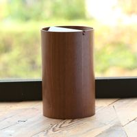 SAITO WOOD/ダストボックス WN954A walnut