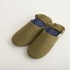 ABE HOME SHOES/麻のバブーシュ L