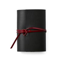 KAKURA/紐巻き システム手帳 urushi ブラック ミニ6穴