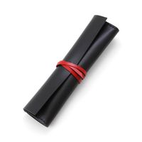 KAKURA/紐巻きペンケース urushi ブラック