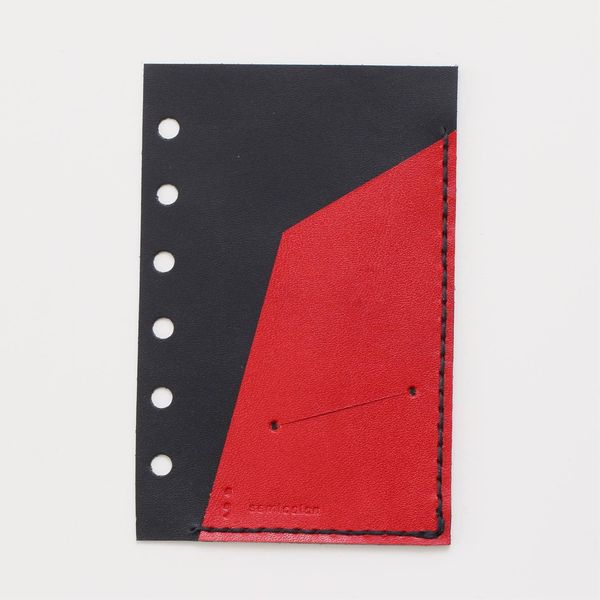 KAKURA/ミニ6穴 LEATHER FREE POCKET