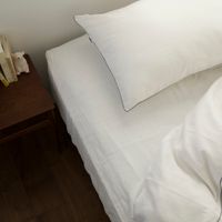 京和晒綿紗/ガーゼボックスシーツ 3重合わせ セミダブル