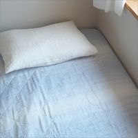 Shigaasa/近江ちぢみ ウォッシャブル敷パッド シングル