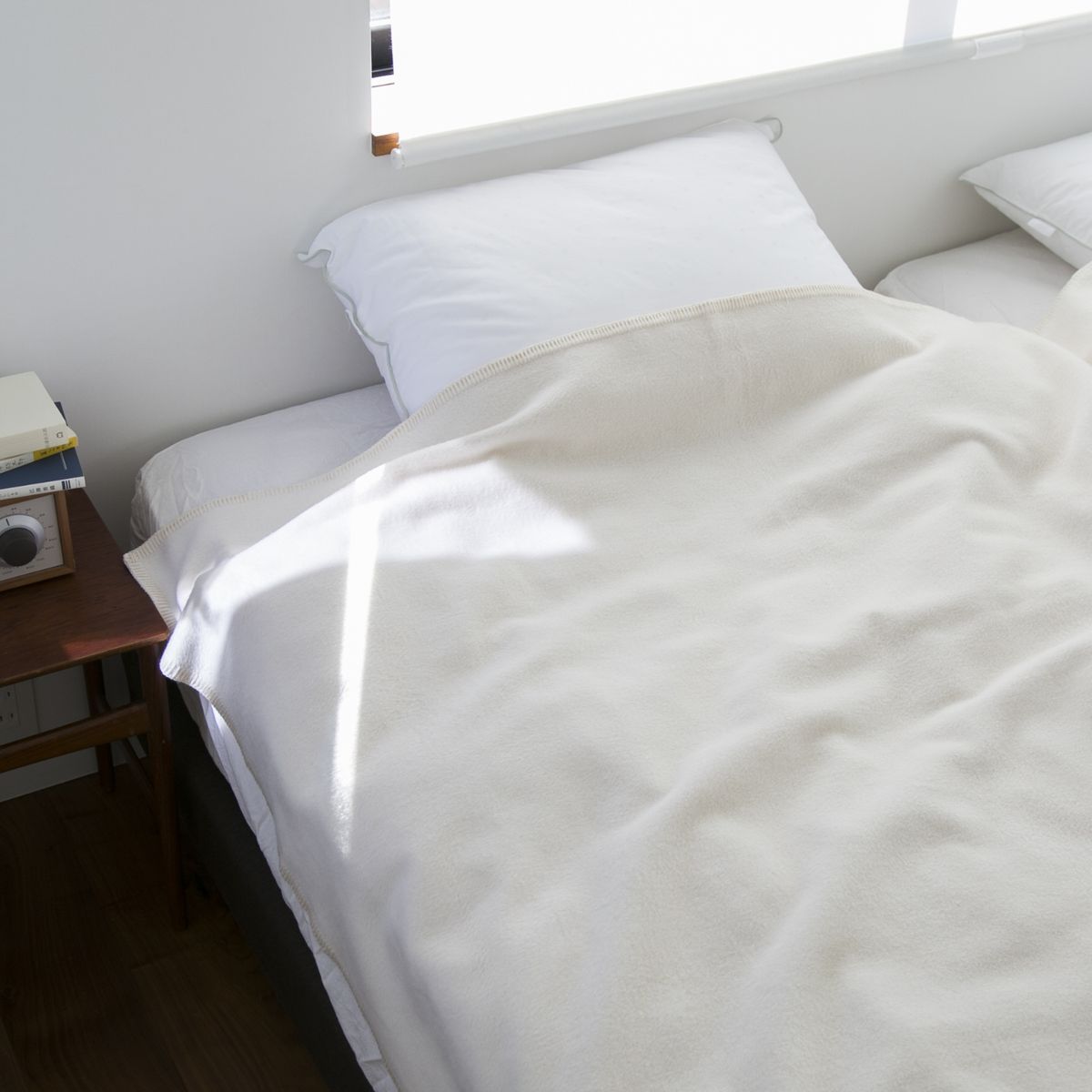 三井毛織/シルクブレンドコットンブランケット シングル お得な2枚セット