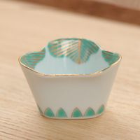 徳幸窯 豆皿 松型小付