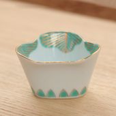 徳幸窯 豆皿 松型小付