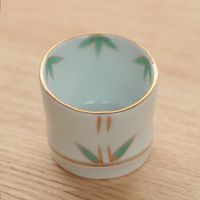 徳幸窯 豆皿 竹型小付