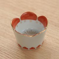 徳幸窯 豆皿 梅型小付