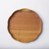 四十沢木材工芸/KITO 輪花盆 中