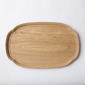 四十沢木材工芸/KITO 長木瓜盆 大