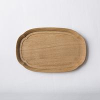 四十沢木材工芸/KITO 長木瓜盆 小