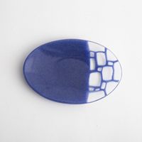 サブロウ/楕円皿 小 b