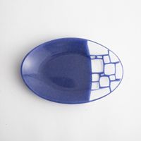 サブロウ/楕円皿 中 b