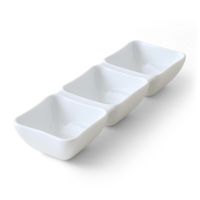 miyama./oju 三つ仕切りS 白磁