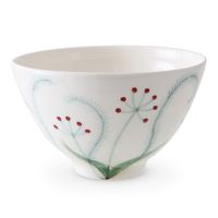 赤い実のカフェオレボウル