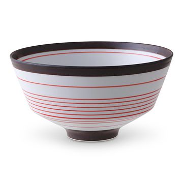 KIHARA/ARITA PORCELAIN LAB 丼ぶり 錆中千段赤