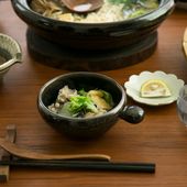 弥生陶園/丸とんすい 天目釉