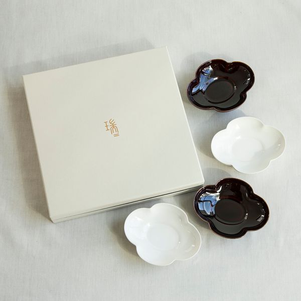 瑞々/木瓜長鉢4寸 4個組 -普段使いにも、ハレの日にも似合う器