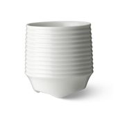 KIHARA/香酒盃 S 白磁千段