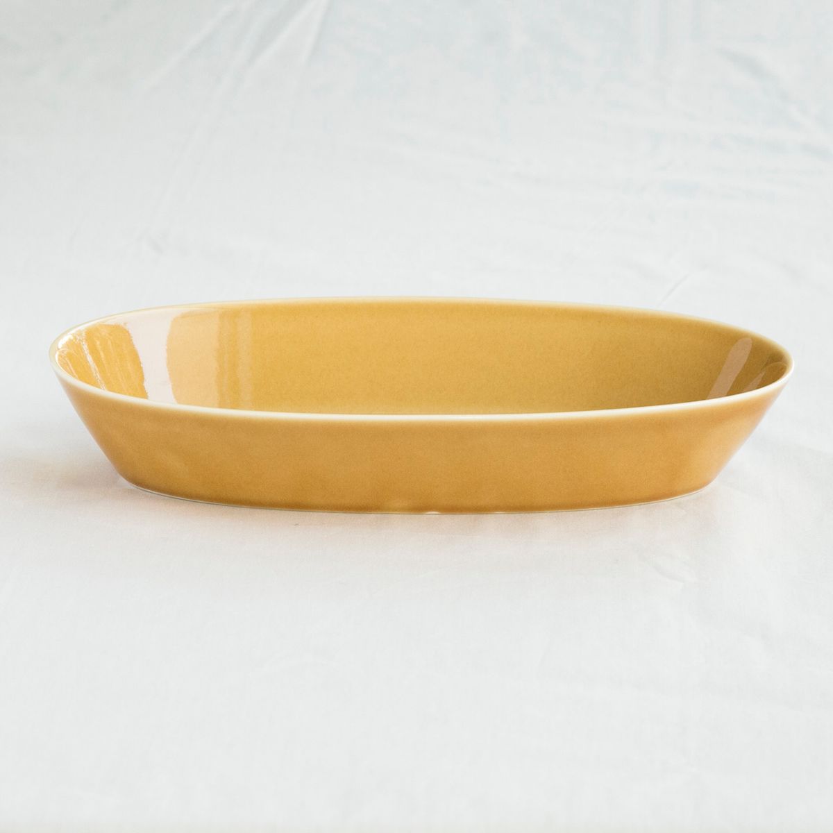 瑞々/楕円鉢 8寸