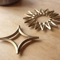 FUTAGAMI/鍋敷き 星