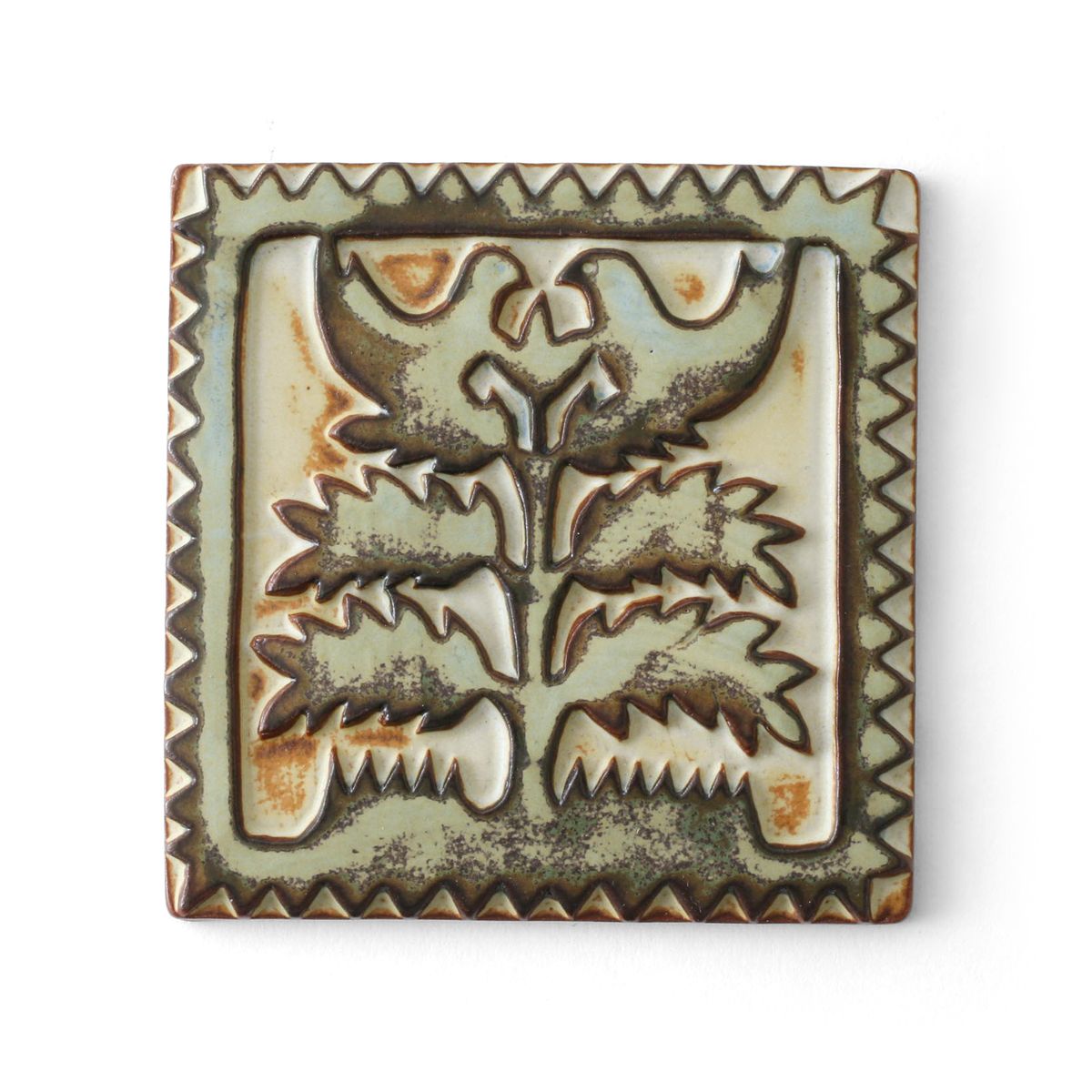 POTPURRI/ART PIECE バードスクエアコースター