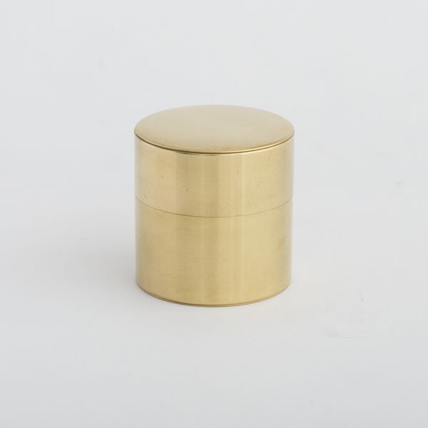 SyuRo/丸缶 真鍮 小