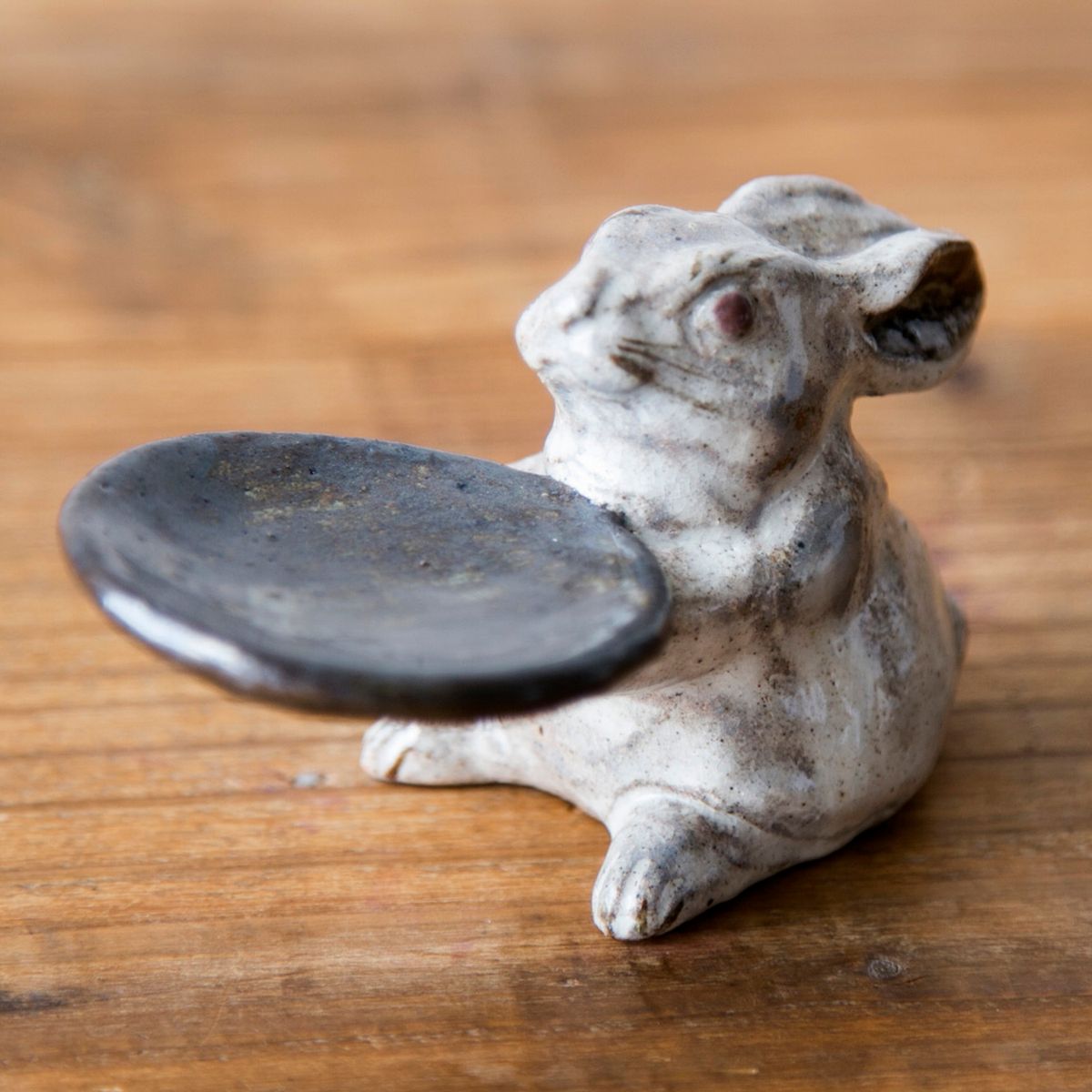 小杉窯/「どーぞ」のウサギ