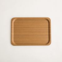 SAITO WOOD/トレイ 1005 teak grain