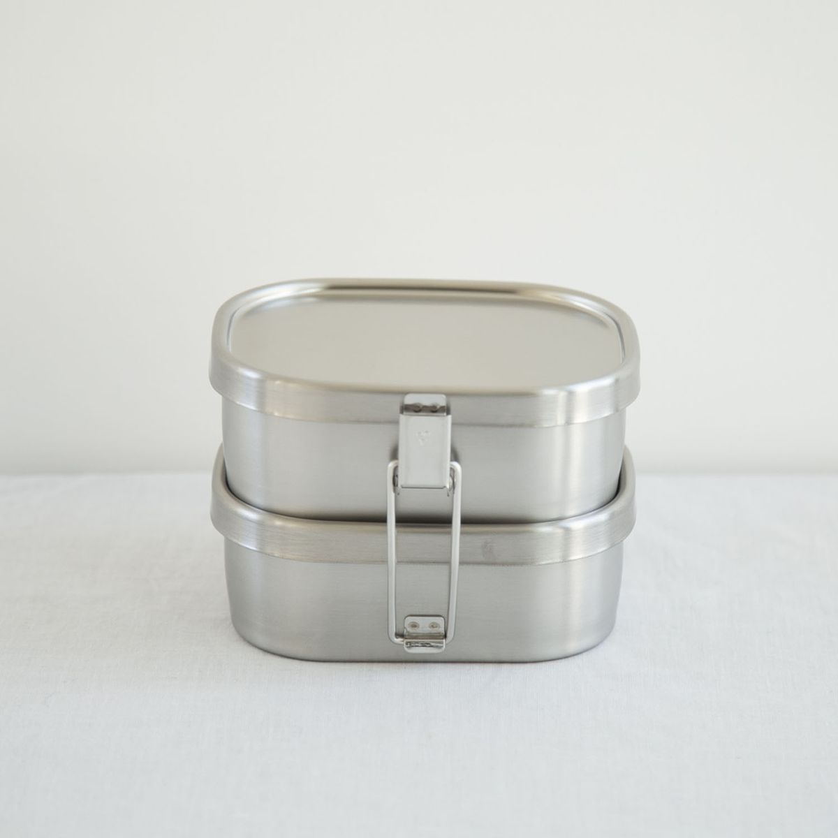 工房アイザワ/角型ランチボックス 小2段