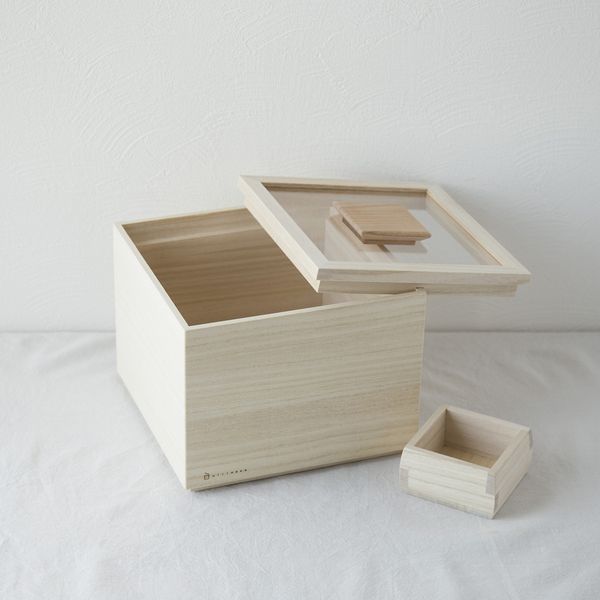 増田桐箱店/米櫃 5kg -気密性抜群でお米をおいしく保管できる、老舗桐