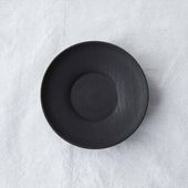 万事急須/茶托 黒