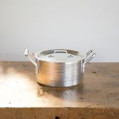 中村銅器製作所/アルミ特製両手シチュー鍋（蓋付き） 21cm