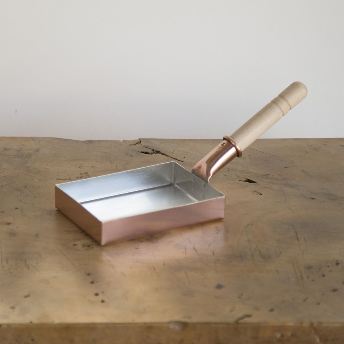 中村銅器製作所/銅玉子焼き器 関西型 12cm長