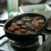 弥生陶園/蓋付き陶器グリラー