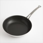 中尾アルミ製作所/シルクフライパン ステンレスハンドルタイプ 浅型 24cm