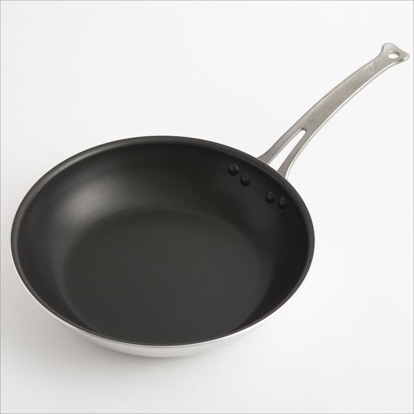 中尾アルミ製作所/シルクフライパン ステンレスハンドルタイプ 浅型