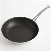 中尾アルミ製作所/シルクフライパン ステンレスハンドルタイプ 浅型 27cm