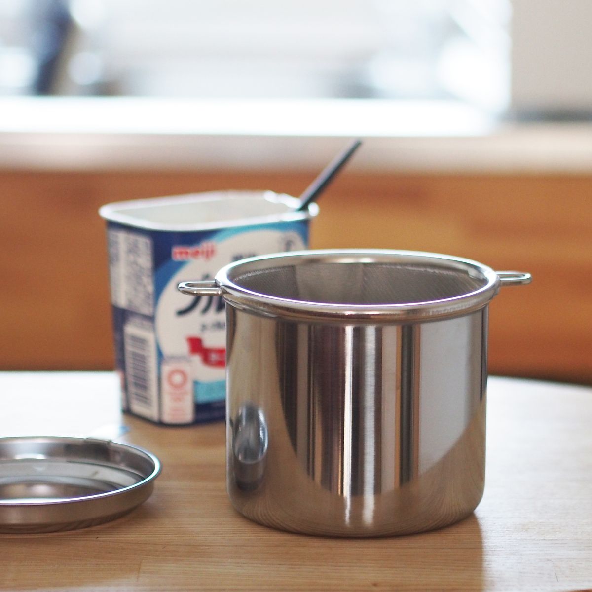 Three Snow 新越ワークス/水切りヨーグルトポット