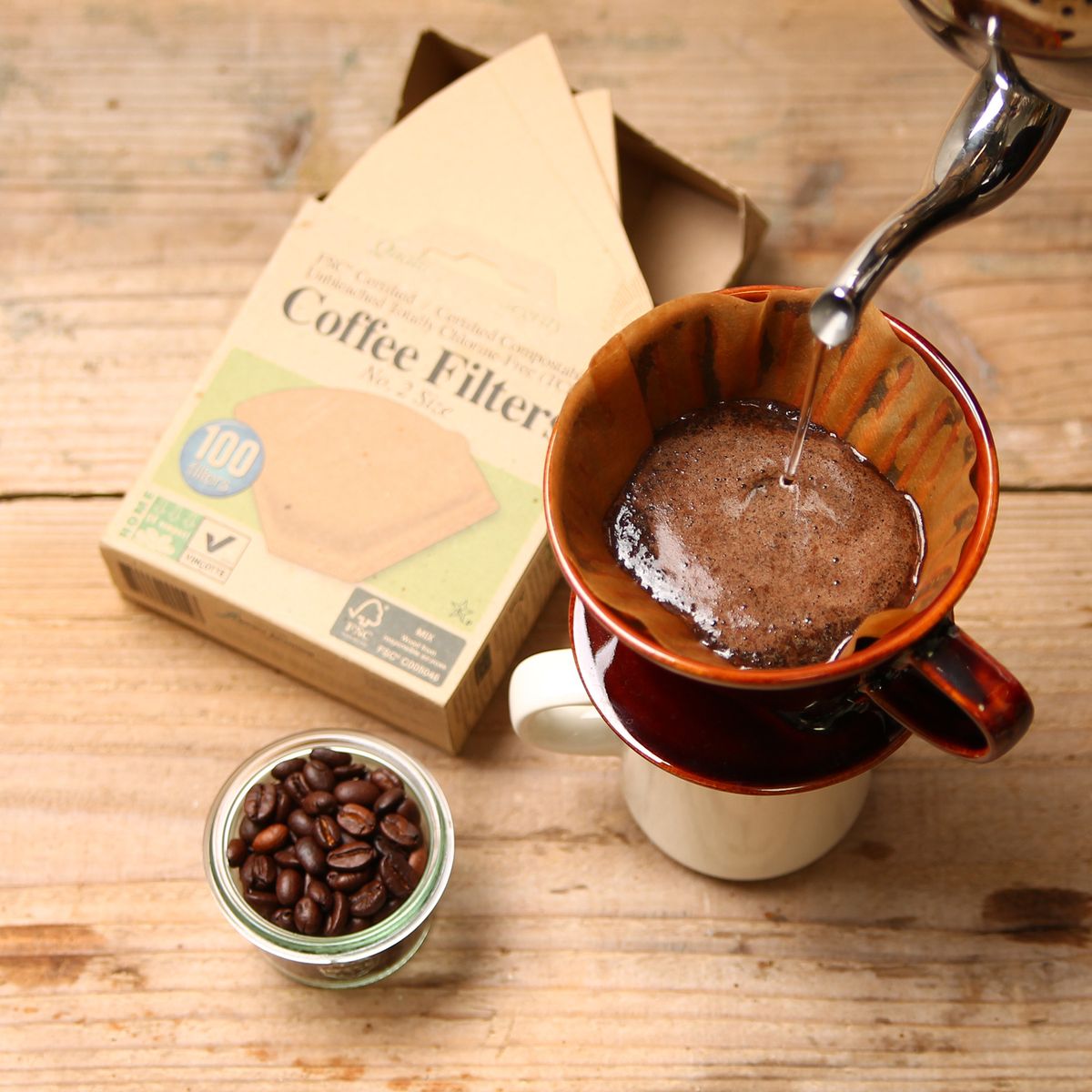 IF YOU CARE/無漂白コーヒーフィルターNo.2