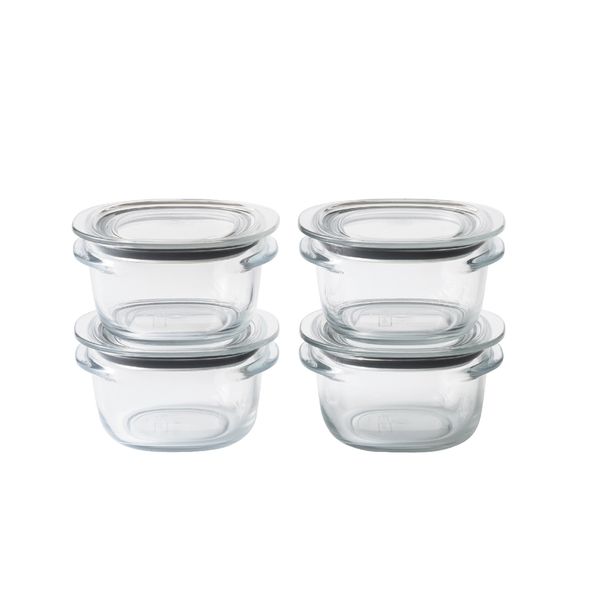 Like-it/調理ができる保存容器 S 4個組