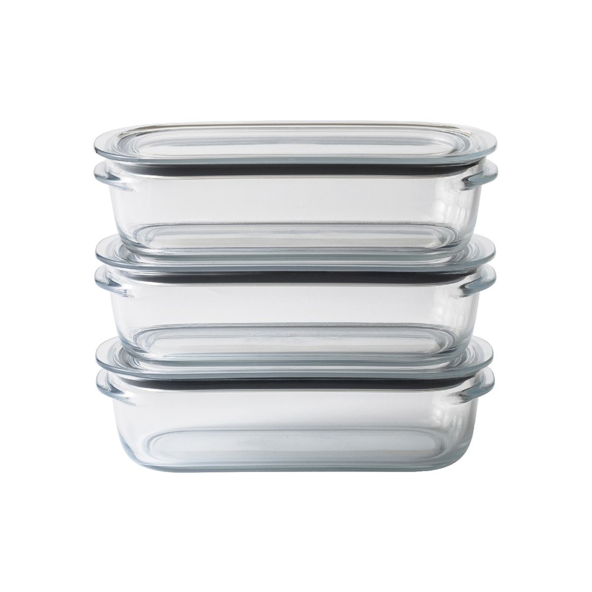 Like-it/調理ができる保存容器 M 3個組