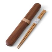 CRAFT KONOMI/Myはしセット 大（箸箱 ウォールナット 大/箸 楢 大）