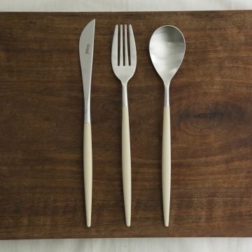 Cutipol/MIO カトラリーセット（3PCS）アイボリー