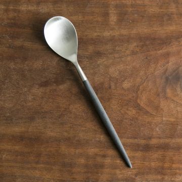 Cutipol/MIO ティースプーン ブラック -お茶の時やアイスクリーム用に