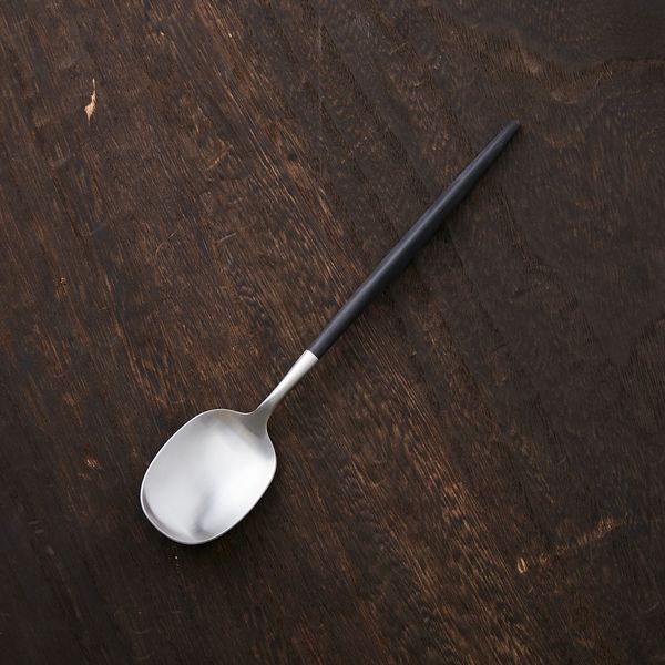 Cutipol/NAU テーブルスプーン ブラック -日本のカレーのために作られ